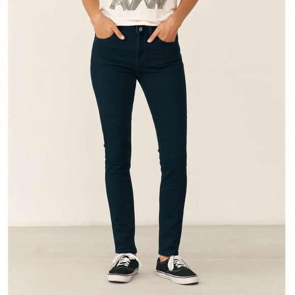Nudie Skinny Dark Wash Organic Cotton Stretch Denim Jeans  Women's Size 28 - Picture 1 of 11